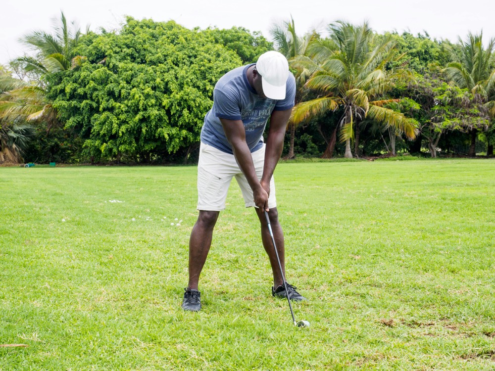 Golf swing — an entry submitted to a STU league, rated 8.4 out of 10